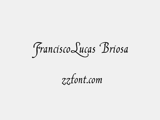 FranciscoLucas Briosa