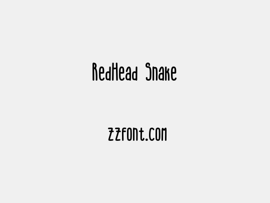 RedHead Snake