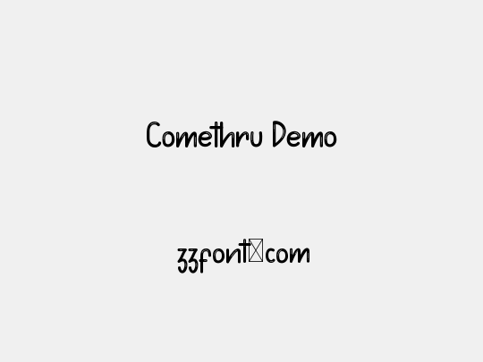 Comethru Demo