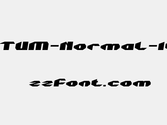 QUANTUM-Normal-Italic