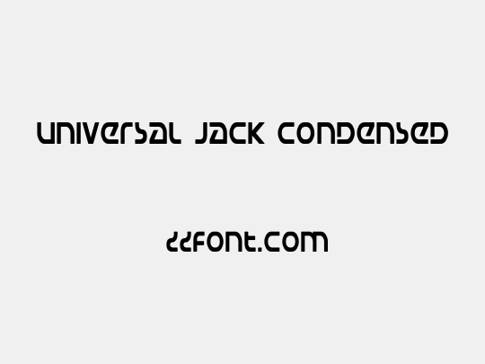 Universal Jack Condensed