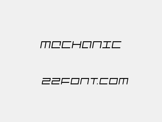 Mechanic