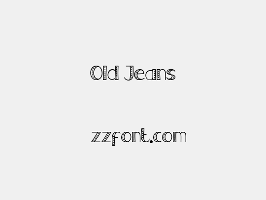 Old Jeans
