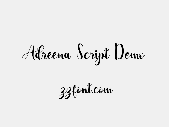 Adreena Script Demo