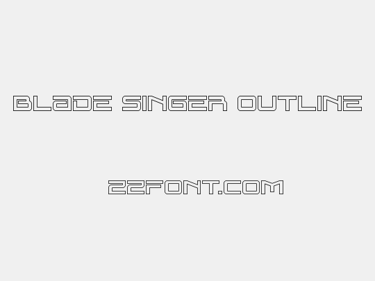 Blade Singer Outline