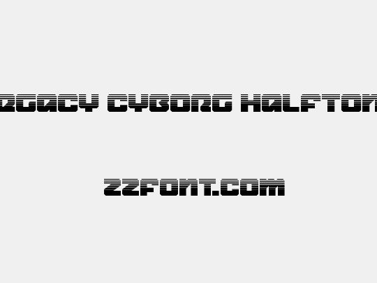 Legacy Cyborg Halftone