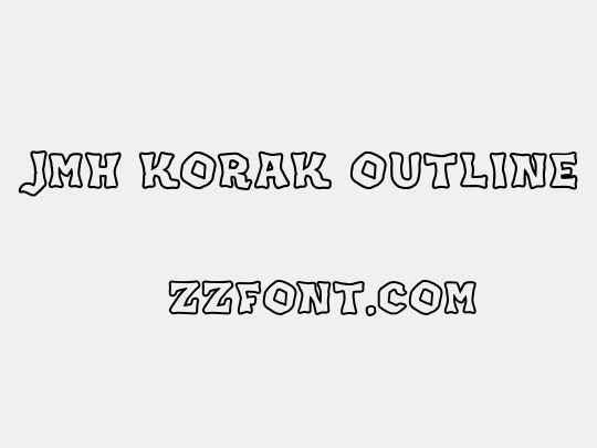 JMH KORAK OUTLINE