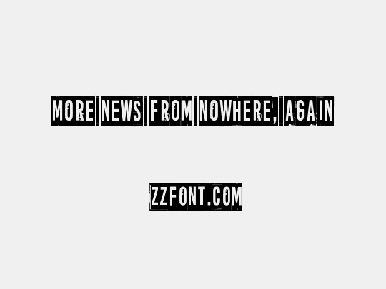 More news from nowhere, again