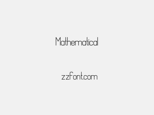Mathematical