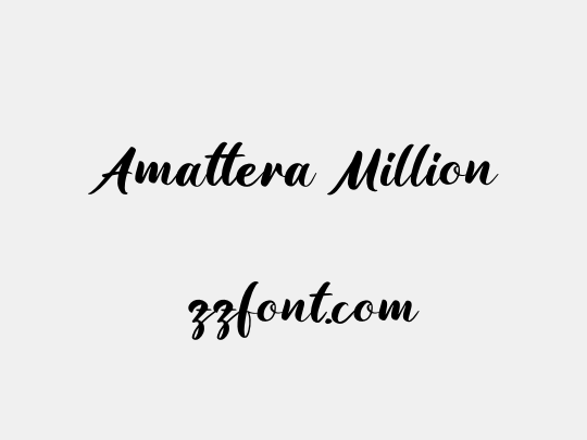 Amattera Million