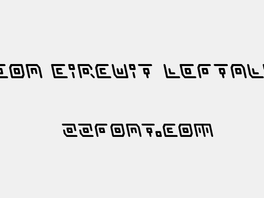 Neon Circuit Leftalic