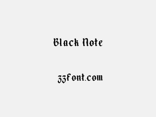 Black Note