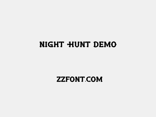 Night Hunt Demo