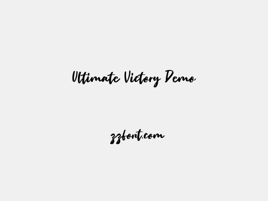 Ultimate Victory Demo