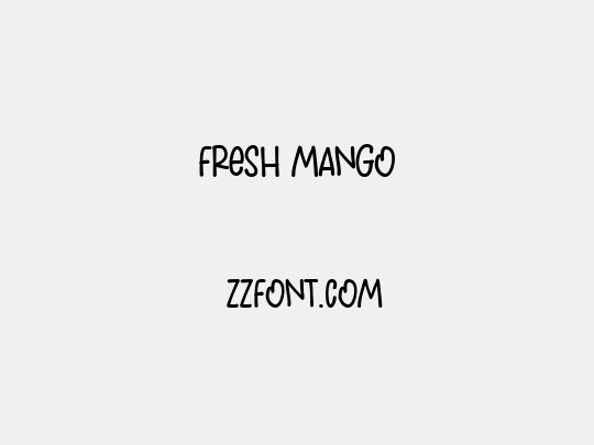 Fresh Mango