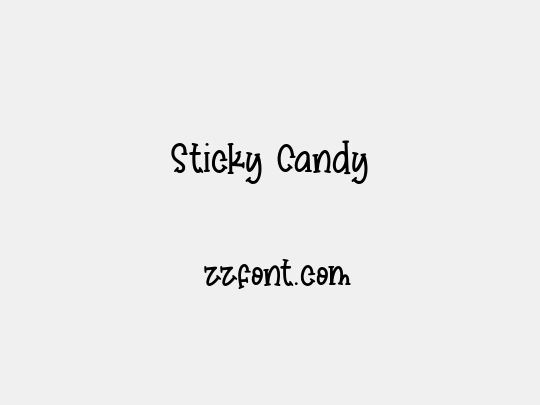 Sticky Candy