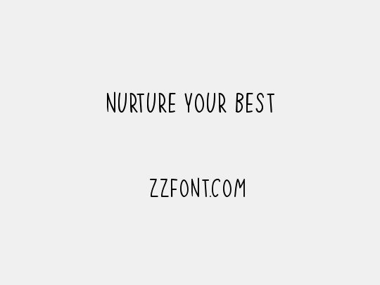 Nurture Your Best