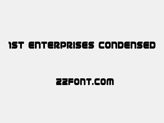 1st Enterprises Condensed