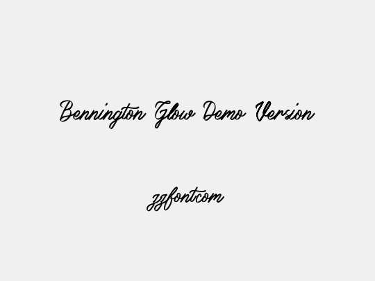 Bennington Glow Demo Version