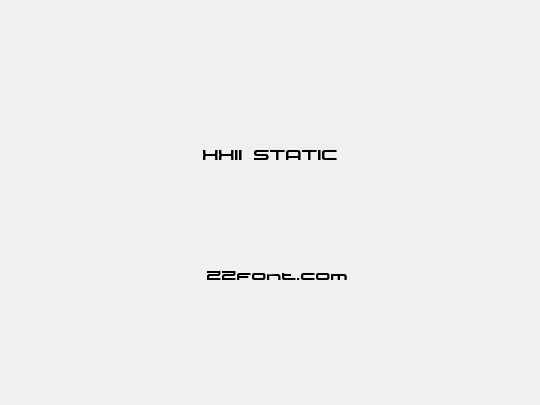 XXII STATIC