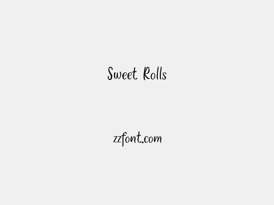 Sweet Rolls