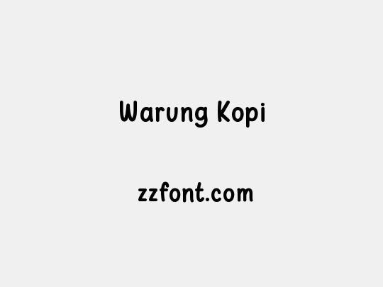 Warung Kopi