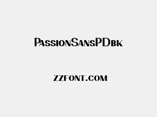 PassionSansPDbk