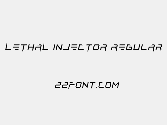 Lethal Injector Regular