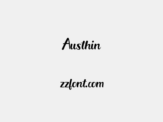 Austhin