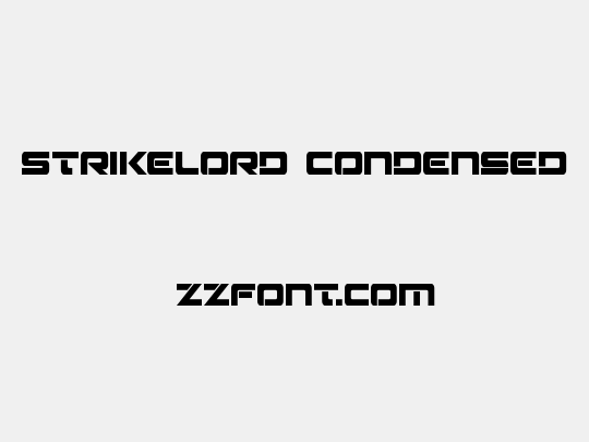 Strikelord Condensed
