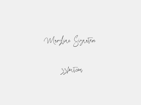 Maryline Signature