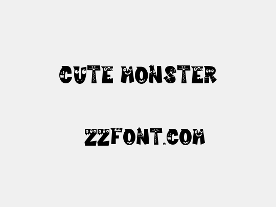Cute Monster