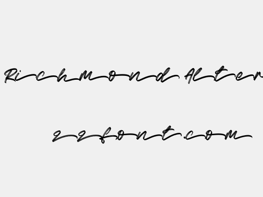 Greatest Richmond Alternate Thr