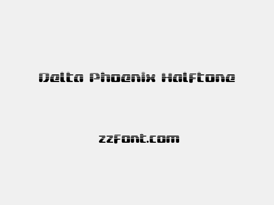 Delta Phoenix Halftone