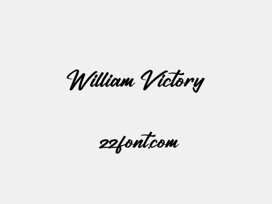 William Victory