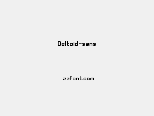 Deltoid-sans