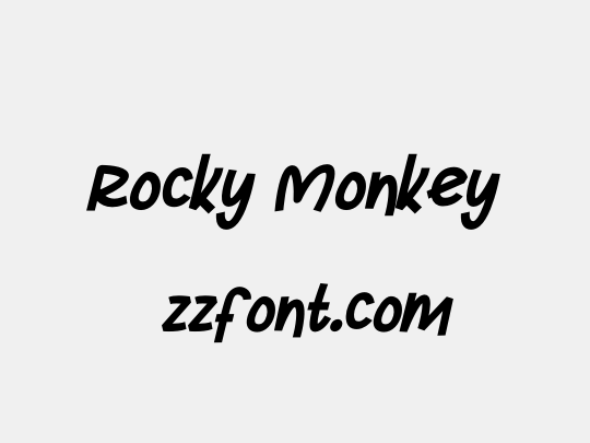 Rocky Monkey