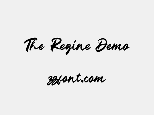 The Regine Demo