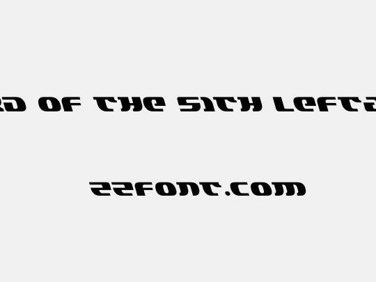 Lord of the Sith Leftalic