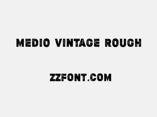 MEDIO VINTAGE ROUGH