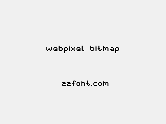 webpixel bitmap