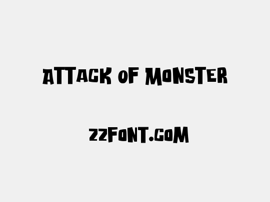 Attack Of Monster