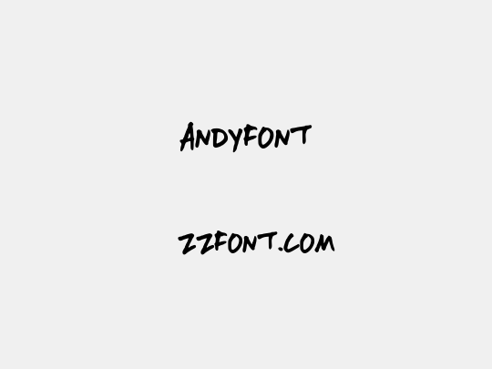 AndyFont