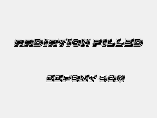 Radiation Filled