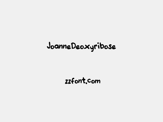JoanneDeoxyribose