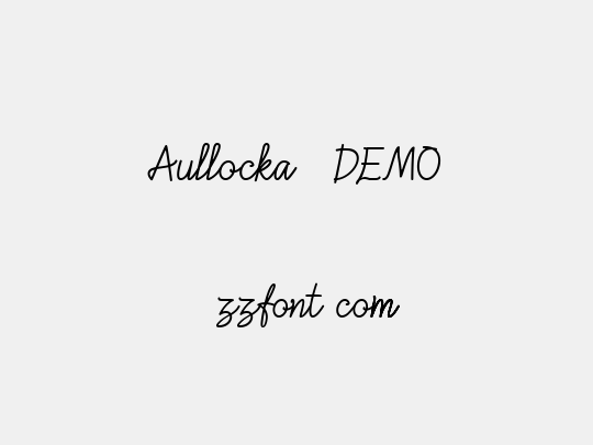 Aullocka - DEMO