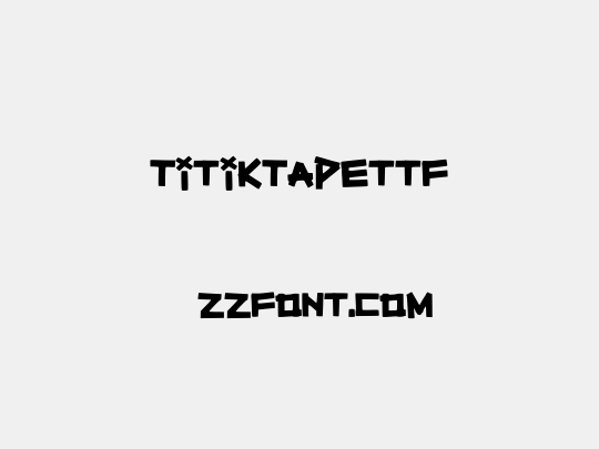 TitikTapettf