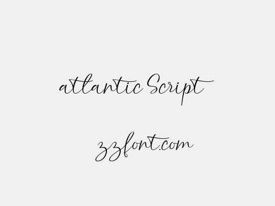atlantic Script