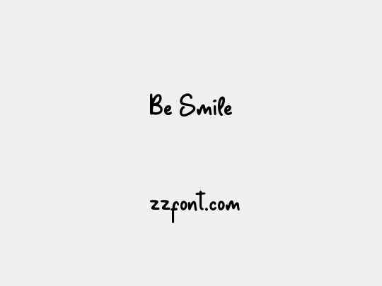 Be Smile