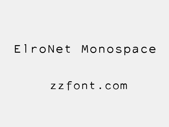 ElroNet Monospace